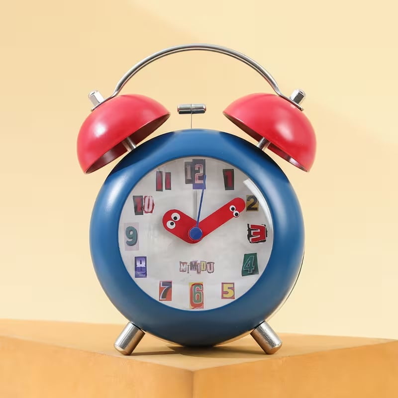 Retro Digital Alarm Clock with Loud 90dB Alarm & Snooze Function