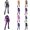 yue866-01-Blue, variant on Women's 3D Mechanical Robot Skeleton Print Halloween Jumpsuit Romper Outfit 02-Purple S