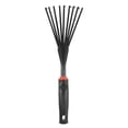 thumbnail image 1 of CIMAXIC 1PC Large Steel Wire Gardening Rakes Multifunctional Fallen Leaves Harrow Stainless Steel Grass Rake Wooden Handle Garden Rake Practical Gardening Tool for Garden Lawn Use,14.37"X4.92"X1.5", 1 of 4