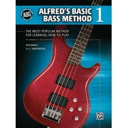 RON MANUS; L C HARNSBERGER Alfred's Basic Bass Guitar Library: Alfred's Basic Bass Method, Bk 1 : The Most Popular Method for Learning How to Play (Series #1) (Paperback)