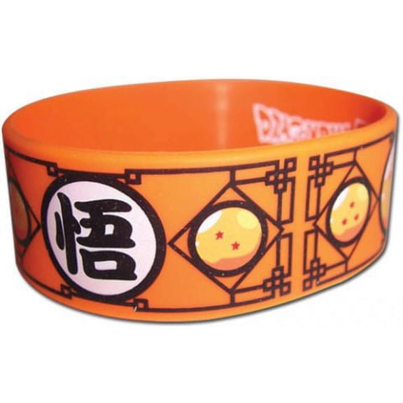 Wristband - Dragon Ball Z - Goku Kanji & Dragon Balls ge54307