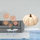 thumbnail image 2 of Adornos de pared artesanales, cojines de calabaza, tejido de ratán, ideales para sala de estar, comedor, dormitorio o cafetería., 2 of 8