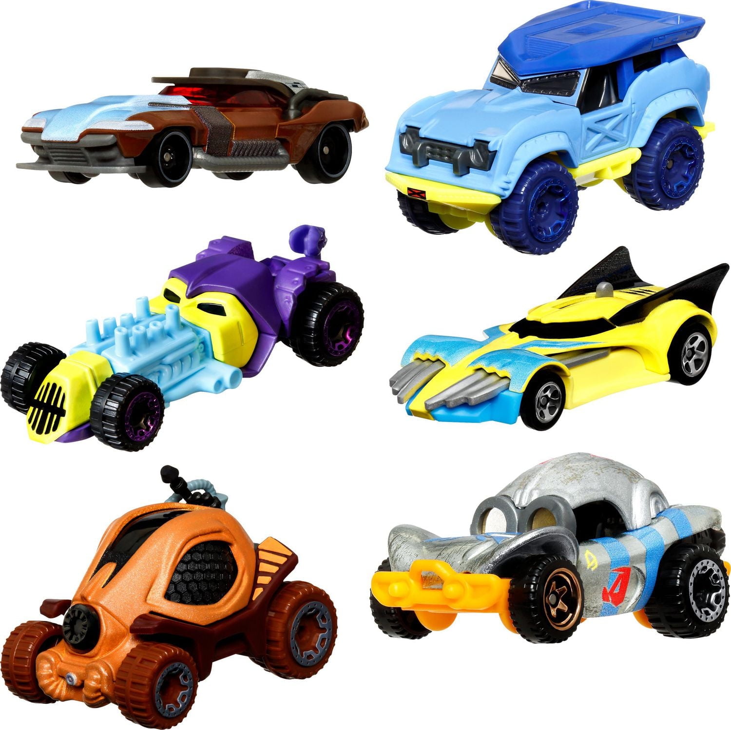 Hot Wheels  Character Cars  Véhicule sous licence, 3ans et collect.