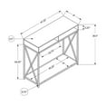 thumbnail image 4 of Accent Table Console Entryway Narrow Sofa Bedroom Metal Brown, 4 of 11