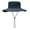 Navy, variant on ZHENHONG Sun Hats for Women Wide Brim Breathable Fishing Hiking Camping Sunscreen Hats Casual Solid Color Headwear Black