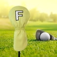 thumbnail image 4 of Cubierta de la cabeza del palo de golf Macarena de cuero para Deportes de golf F amarilla, 4 of 8