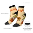 thumbnail image 6 of Naloa Gnomes Happy Thanksgiving Ankle Socks for Women Non Slip Socks No Show Socks Classic Low Cut Casual Socks Casual Socks, 6 of 7