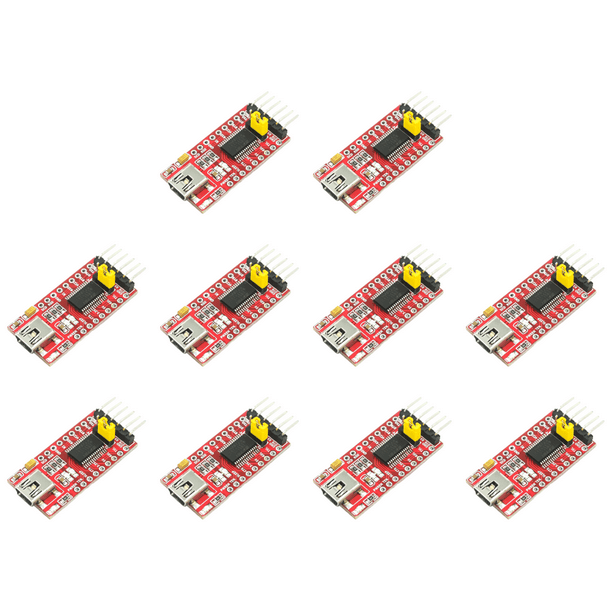 FT232RL FT232 Pro Mini USB A TTL 232 3.3V 5.5V Módulo (MINI) Rojo