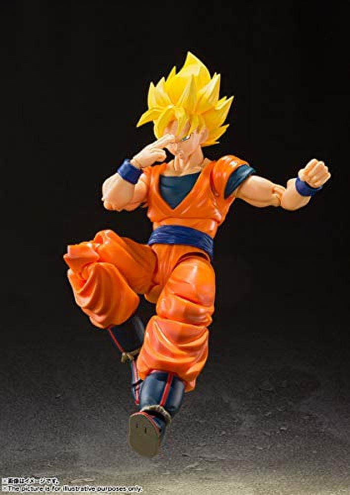 Boneco Goku Super Saiyan Full Power Dragon Ball Z Original Bandai SH  Figuarts