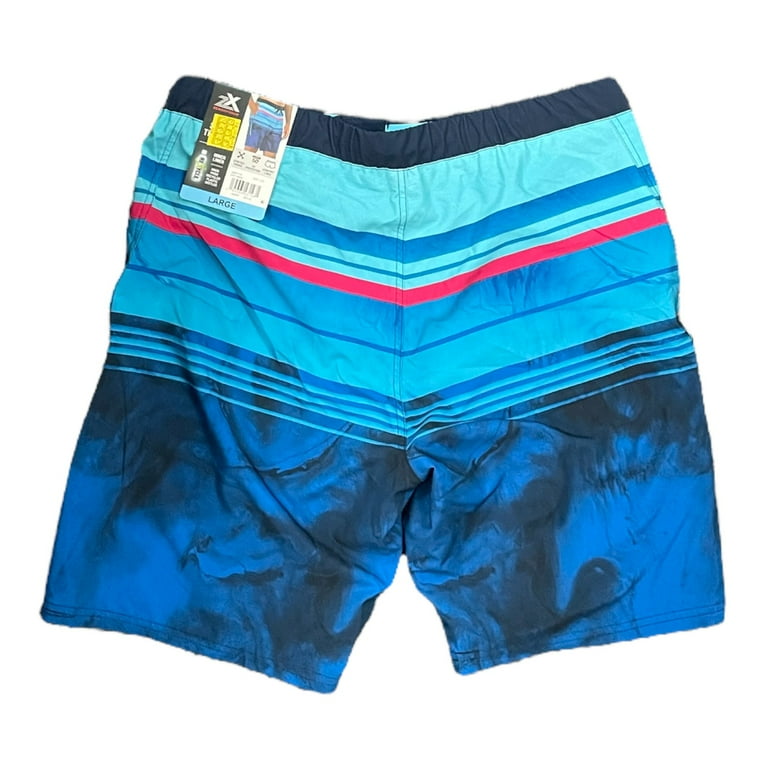 ZeroXposur Men's UPF 50+ Quick Dry Swim Trunks, Navy Ibiza, XXL, 9 ZeroXposur Men's UPF 50+ Quick Dry Swim Trunks, Navy Ibiza, XXL, 9