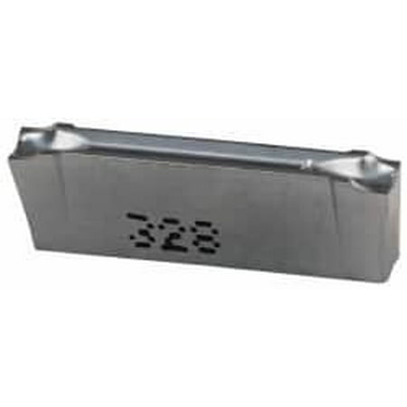 

Iscar DGR JS IC328 Grade 0.122 Cutting Width Carbide Cutoff Insert 6° Right Hand Lead Angle 0.0008 Cnr Rad TiCN Coated Double End