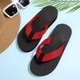 thumbnail image 5 of Agkizg Womens Beach Flip Flops, Thong Sandals, Plus Size Flat Flip-Flops Solid Color Round Open Toe Thong Sandals Casual Beach Indoor Outdoor Summer Slippers, 5 of 6