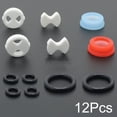 Faucet Cartridge Replacement Kit 12 Pieces Faucet Washers for Mixer