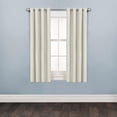 thumbnail image 1 of Mainstays Faux Suede Drapery Grommet Window Curtains Panel, 1 of 6