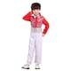thumbnail image 5 of Cowsor Boys Disco Costume Kids 70s 80s Sequin Pop King Dance Star Halloween Carnival Party Cosplay Outfits, 5 of 5