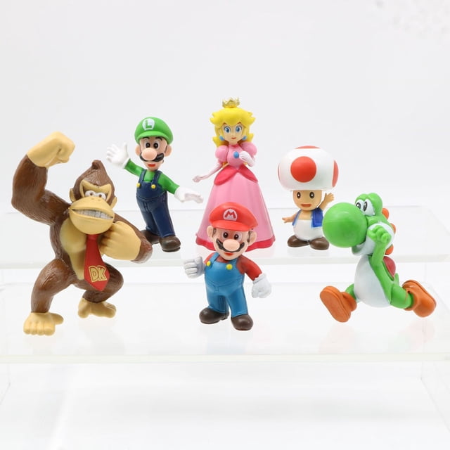 Super Game Serie 6 Adornos de muñecas de mano de misiles Modelo Decoraciones para pasteles