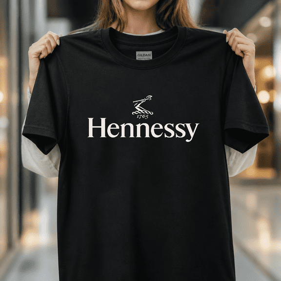 Hennessy Logo Luxury Cognac Brand Spirit Distillery Graphic Tee Unisex T-Shirt V70045, S - 5XL