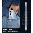 thumbnail image 6 of for Samsung Galaxy A35-5G Case: Clear Protective Phone Cases Slim Transparent Anti Yellowing Cover Rugged Shockproof Military Grade Drop Protection Tough Sturdy 6.6 Inch Clear, 6 of 13