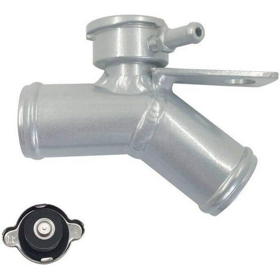 For Suzuki Grand Vitara 2.4L Aluminum Radiator Filler Neck Silver 2009-2013 2010