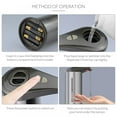 thumbnail image 3 of Automatic Soap Dispenser Infrared Induction Touchless  Stainless Steel, 3 of 6