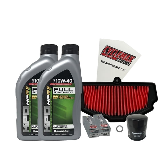 Cyclemax Full Synthetic Tune Up Kit fits Kawasaki 2015-2023 Vulcan S EN650