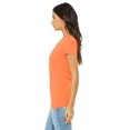 thumbnail image 3 of The Bella + Canvas Ladies Triblend Short Sleeve T-Shirt - ORANGE TRIBLEND - M, 3 of 3