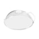 thumbnail image 1 of Tapa para microondas de 26 cm con rejilla de ventilación y asa para almacenar alimentos. ordenador blanco, 1 of 9