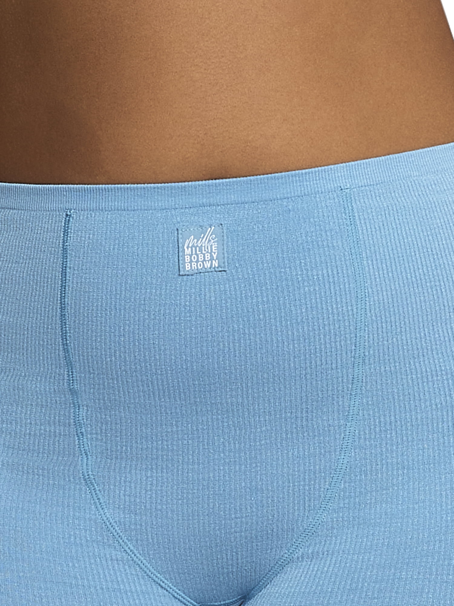Mills by Millie Bobby Brown Women's Softie Ribbed Shortie Panties, Sizes XS-XXXL