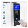 thumbnail image 6 of Fingerprint Access Control Time Attendance Machine Employee Checking-in Recorder Fingerprint/Password/ID Card Recognition, 6 of 6
