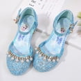 thumbnail image 1 of Zapatos de princesa de niña de dibujos animados de Disney, nuevas sandalias de cristal frzozen para niños, modelo de niña pequeña, zapatos de rendimiento, 31 plantillas de 20CM Gao Jinjia LED, 1 of 2