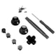 thumbnail image 3 of Kit de reemplazo de botones Dpad Vevor Para controlador PS5 Aleación de aluminio Negro, 3 of 5