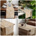 thumbnail image 7 of Table Runners 70 Inches Long Dress Scarves, Brown Tropical Plants Farmhouse Coffee/Dining/Kitchen Table Decor, Holiday Table Runner, Summer Palm Tree Rustic Botanical 13x70 Inch, 7 of 7