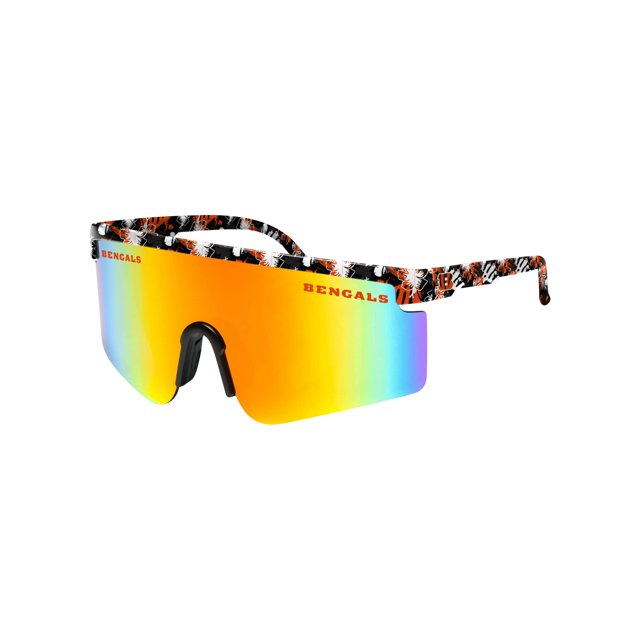 Lentes de Sol FOCO Cincinnati Bengals NFL con Montura Grande y Estampado Floral