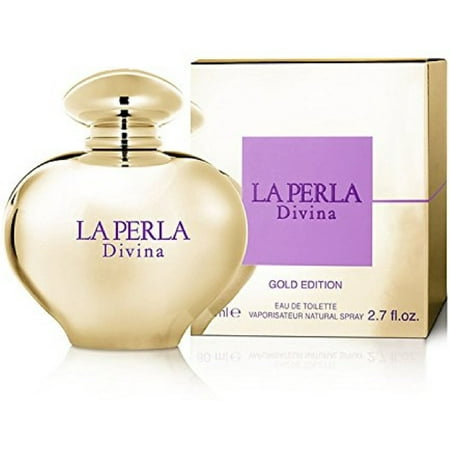 3 Pack - La Perla Divina Gold Edition Women's Eau de Toilette Spray 2.7 oz