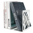 thumbnail image 6 of Fyeme Book Ends Metal Bookends for Shelves, Heavy Duty Bookend Shelf Holder Supports Home Office, 6 of 9