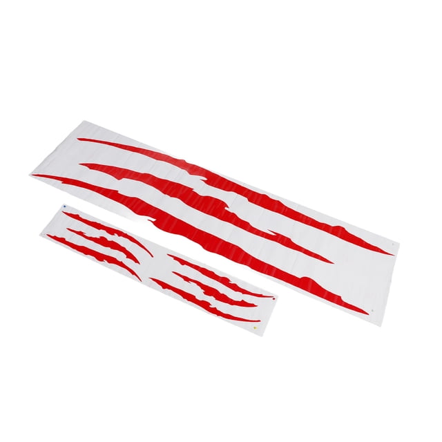 Auto Hood Cover Decal 2Pcs Car Hood Cover Sticker Claw Mark Style Universal Engine Bonnet Decal for Vehicle