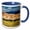 Blue/White, variant on 3drose, Dunes of Great Sand Dunes National Park, Colorado, 11oz Magic Transforming Mug