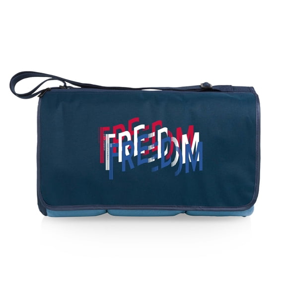 America250 - Blanket Tote XL Outdoor Picnic Blanket, (Dusty Blue)