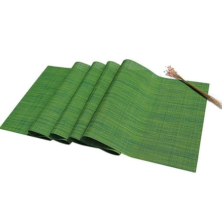

Waterproof Table Runners Stain Resistant Table Runners Vinyl Tablerunners For Teahouse -Green-135x30cm