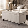 thumbnail image 1 of Banc de Rangement Kaylee Beige, 1 of 8
