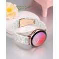 thumbnail image 3 of Wearlizer Compatible with Samsung Galaxy Watch 7/FE/6/5/ Watch 5 Pro/Galaxy Watch 4 40mm 44mm Band Women, 20mm Resin Strap for Galaxy Watch 3, 3 of 6