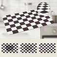 thumbnail image 5 of Diatomaceous Stone Dish Drying Mat, Checkered Quick Dry Dish Drying Mats for Kitchen Counter, Dishes, Cups, and Utensils Caramel 19.7*11.8 inch, 5 of 7
