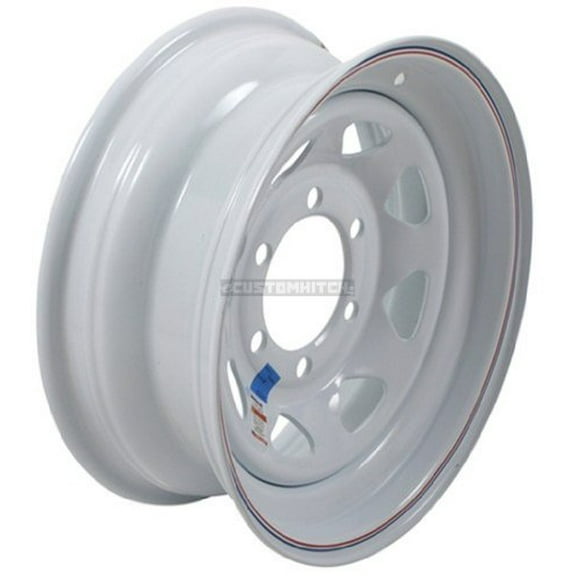 AMERICANA 20740 16X6 SPK 6H-5.5 WH STR