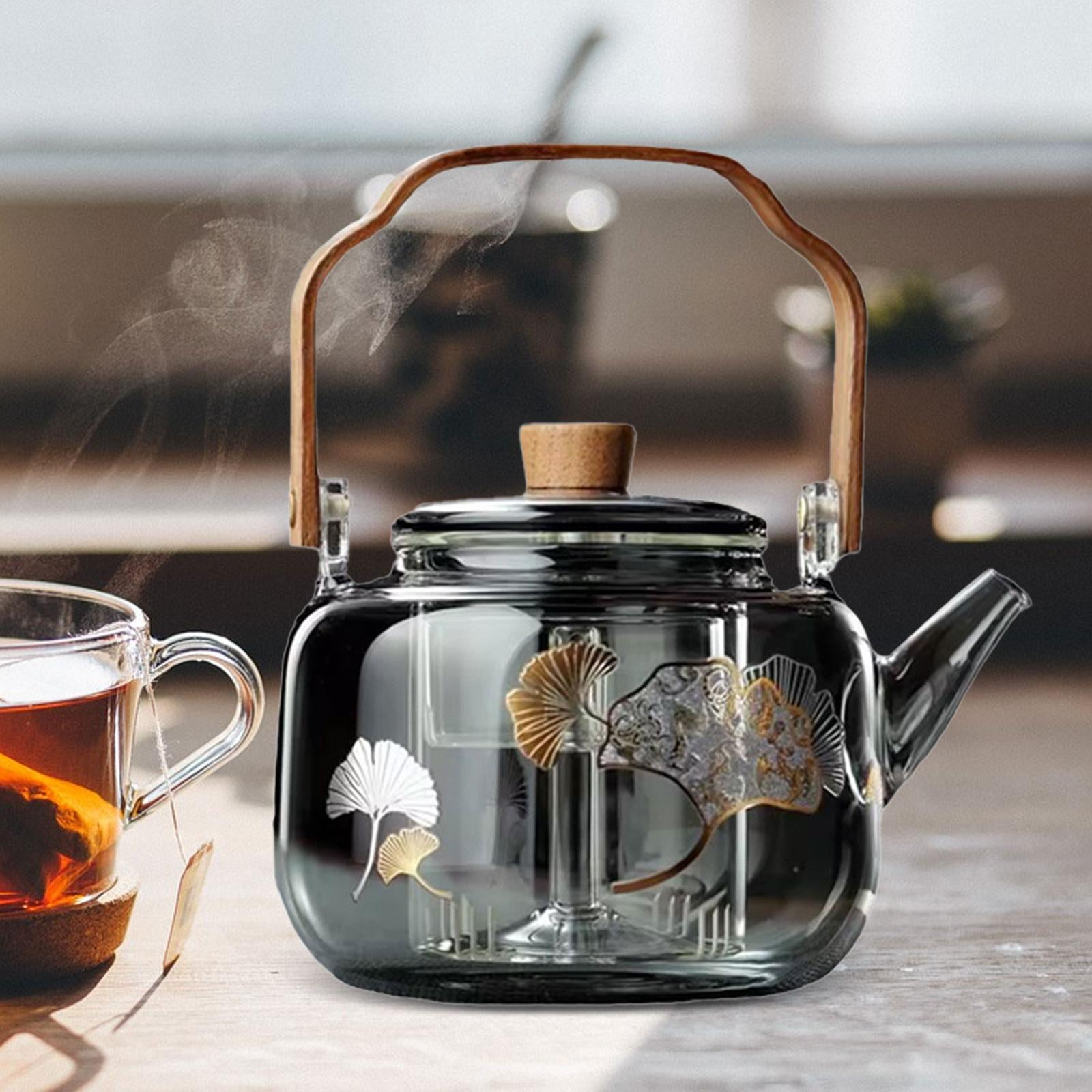 Lijie Glass Teapot Stovetop Tea Kettle Blooming And Loose Leaf Tea Maker With Strainer Other 10cmx13cm
