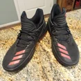 thumbnail image 2 of RARE Ad-id-as Dame 3 Black Scarlet NBA Basketball Sneaker Shoes CQ0270 Mens 13.5, 2 of 6
