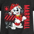thumbnail image 3 of Paw Patrol - Marshall Vertical - Toddler & Youth Girls Short Sleeve Graphic T-Shirt, 3 of 6