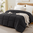 thumbnail image 3 of YEPCLUB Comforters Queen size, Duvet Insert, All Season Duvet, Grey Down Alternative Hotel Comforter, Lightweight Quilt with Corner Tabs, Machine Washable (Grey, Queen 88x92 Inches), 3 of 8