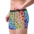 thumbnail image 2 of Naloa Rainbow Glitter Mens Underwear - Boxers for Men, Mens Boxer Briefs, Classic Briefs for Men-Small, 2 of 5