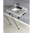 thumbnail image 7 of Kingston Brass KVPB30MASQ7 Templeton 30" Rectangular Marble Wall Mounted Bathroom Console, 7 of 7