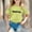 Light Green, variant on SNKSDGM Girls Girls Shirts Size 10-12 Blue Shirts for Girls 10-12 Years Children's Fashion City Theme Printed T Shirt Casual and Comfortable Top for Boys and Girls 4-5 Years